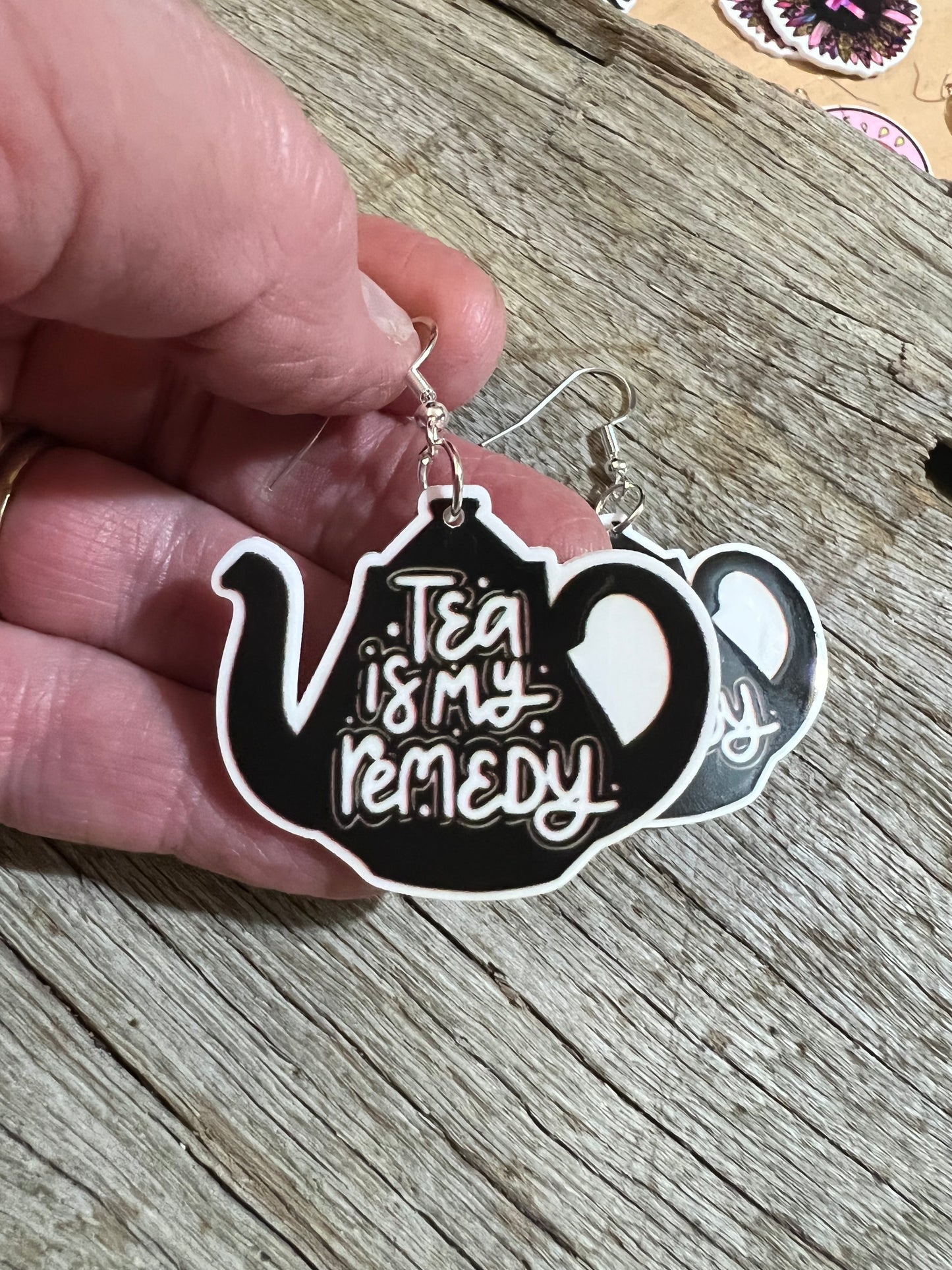 Tea Is My Remedy Earrings