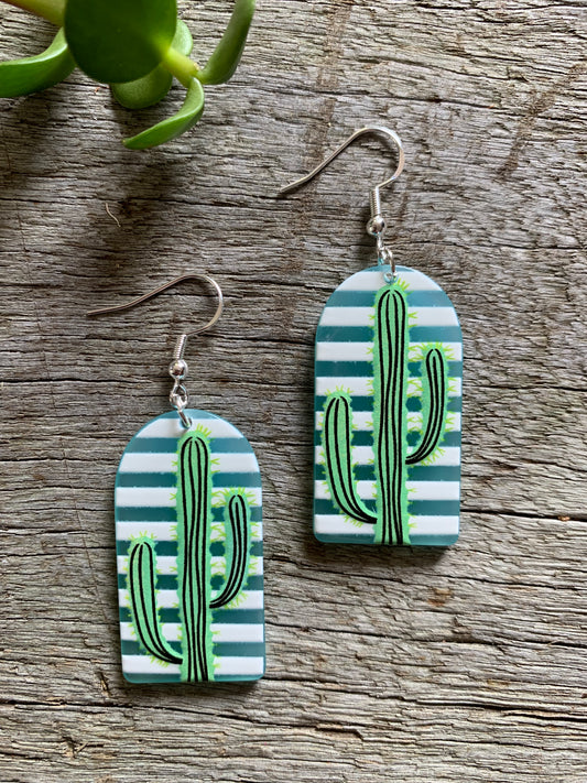 Cactus Arch Earrings
