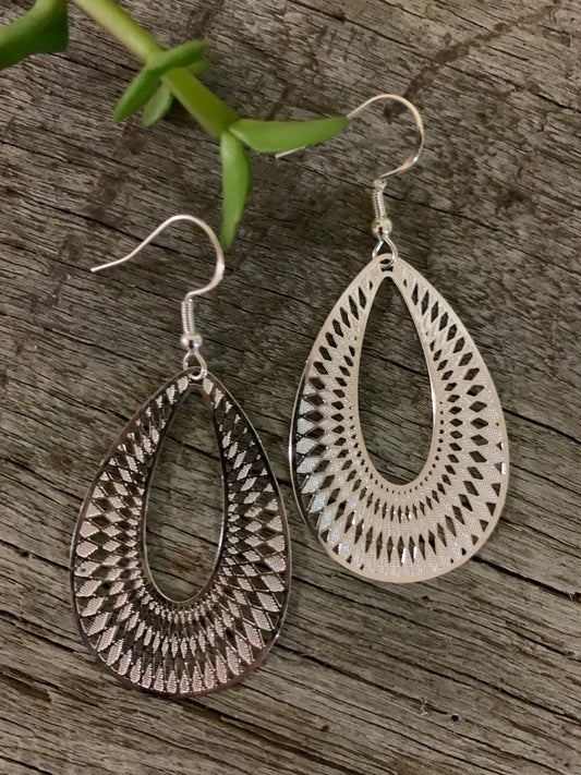 Julia Mirror Silver Filigree