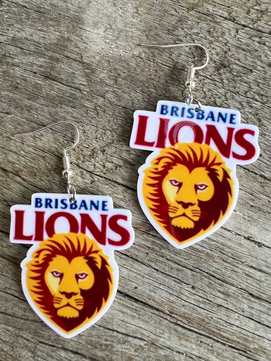 Brisbane Lions Earrings