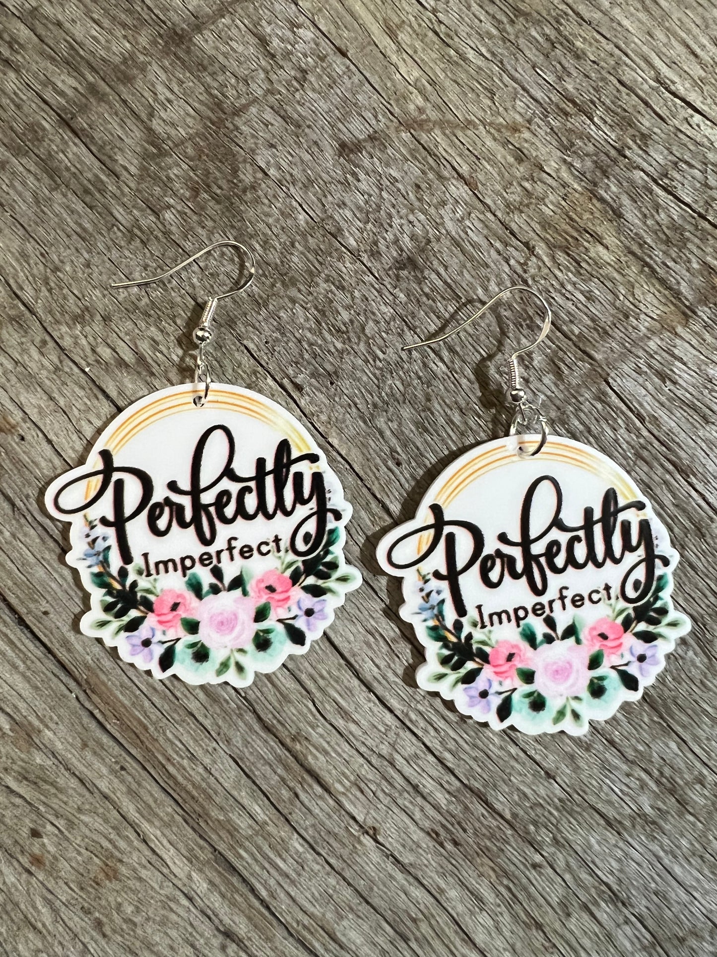 Perfectly Imperfect Resin Earrings