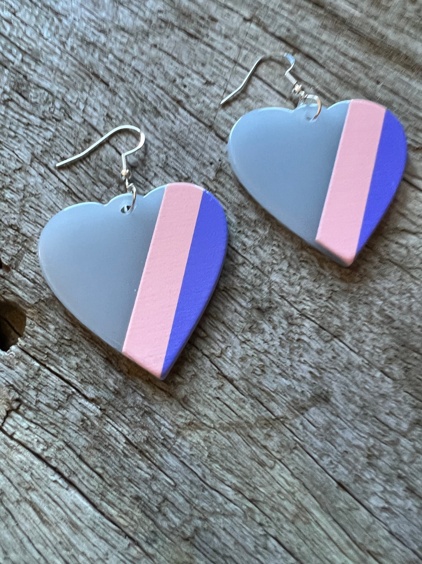 Heart Dangle Earrings