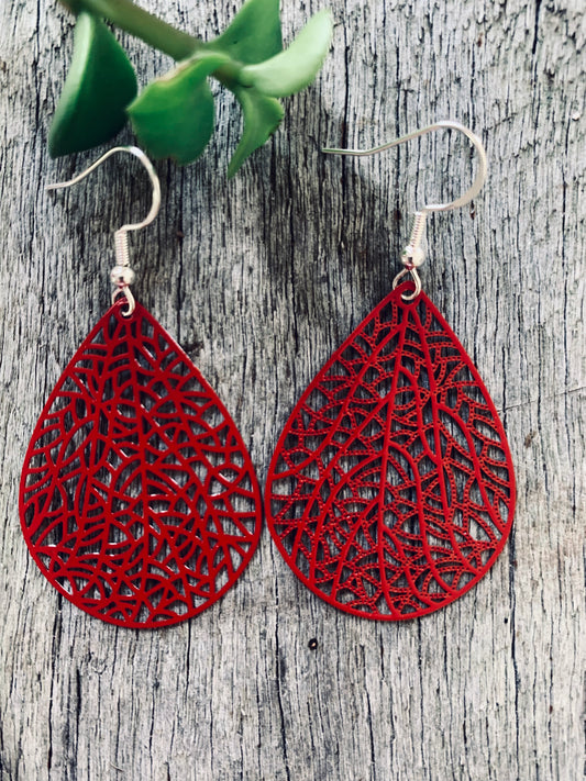 Very Red Alaska Filigree