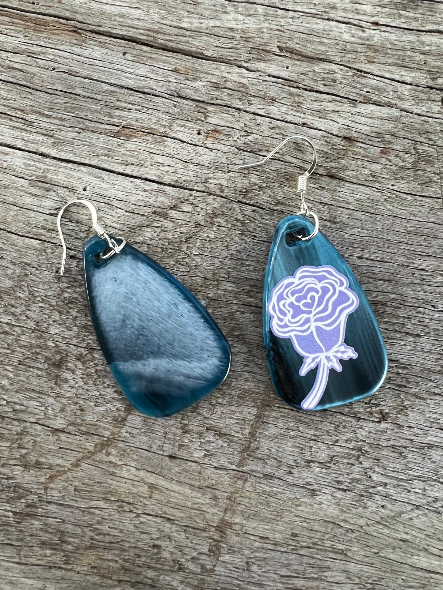 Pretty Rose Floral Earrings