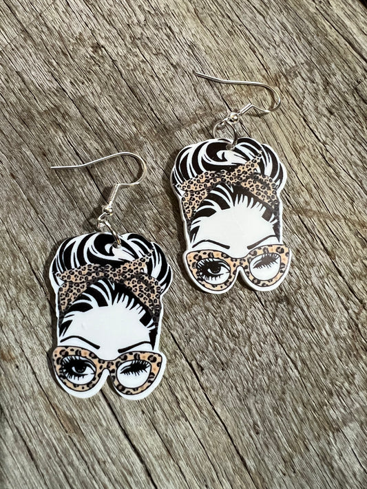 Leopard Cool Mumma Earrings