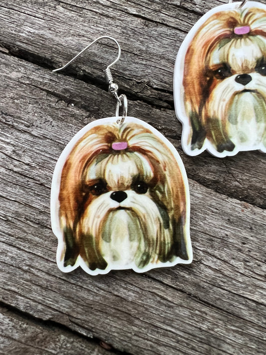 Pretty Shitzu Earrings
