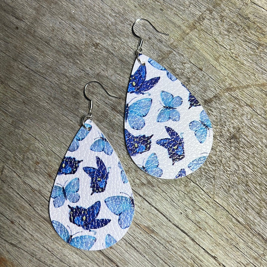 Blue Bayou Butterfly Earrings