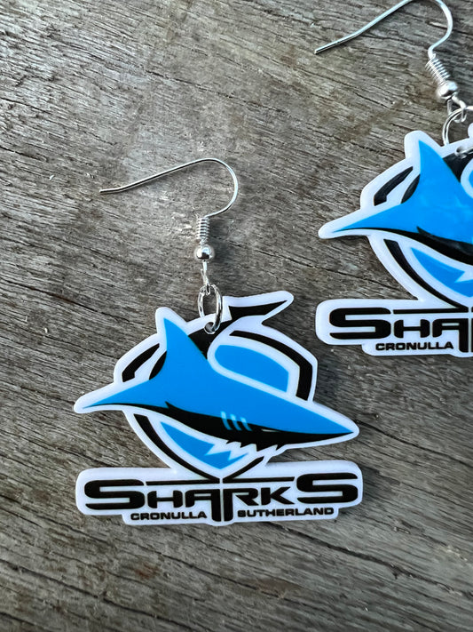 Cronulla Sharks Earrings
