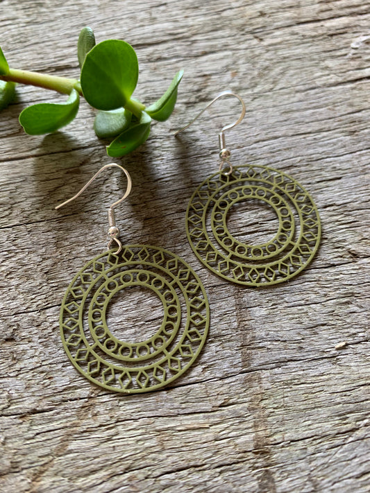 Olive Demi Filigree