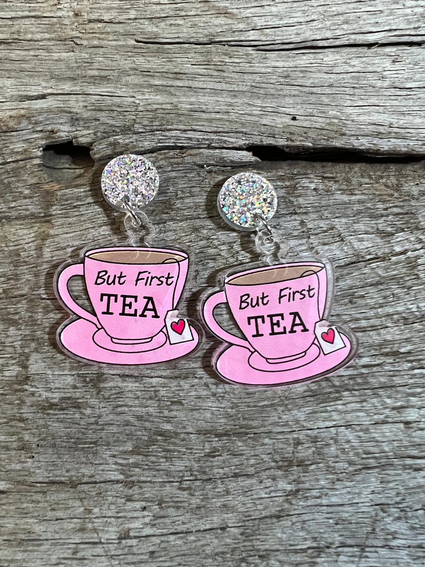 But First Tea Earrings