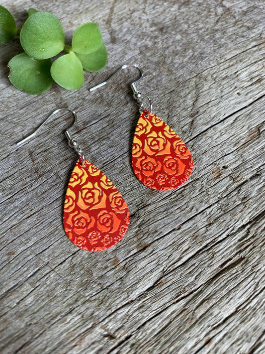 Ombre Teardrop Earrings