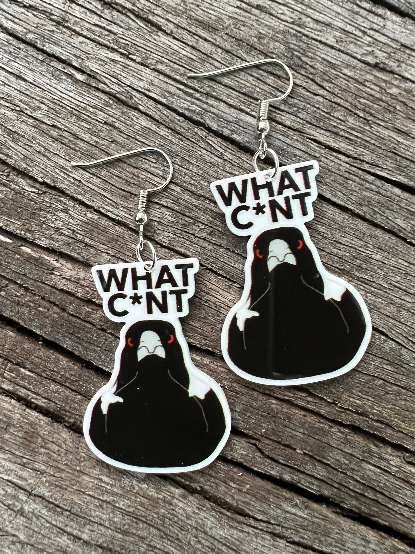 What C*nt Magpie Earrings
