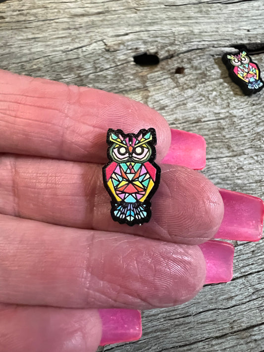 Mini Owl Stud Earrings