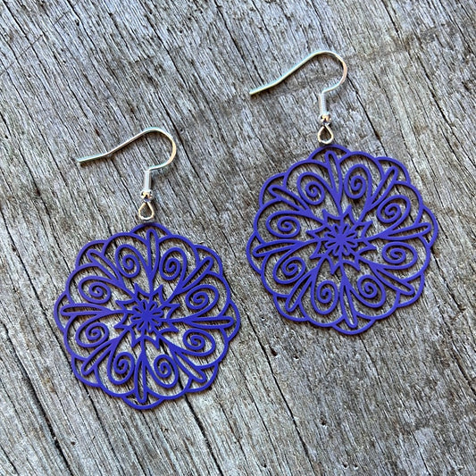 Dark Purple Harlow Filigree