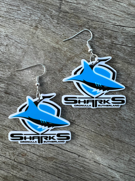 Cronulla Sharks Earrings