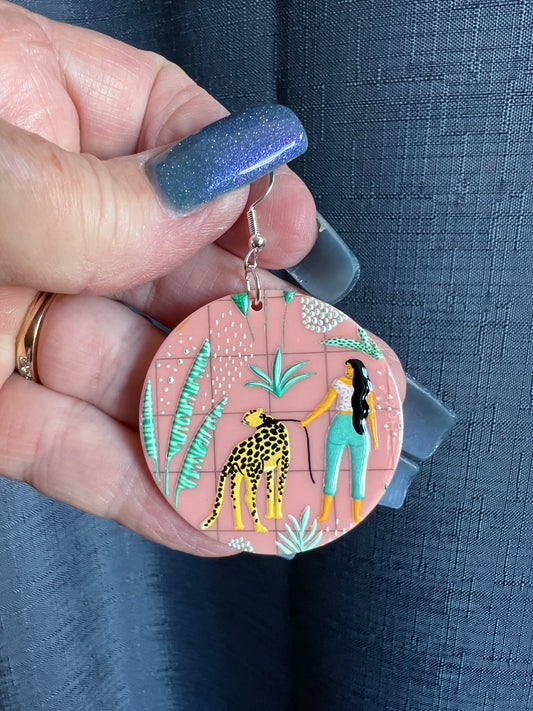 Tiger Queen Earrings
