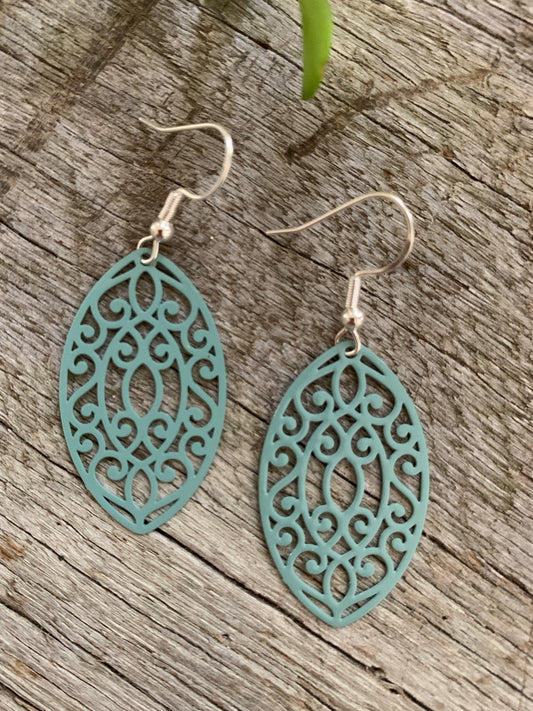 Sage Green Ella Filigree