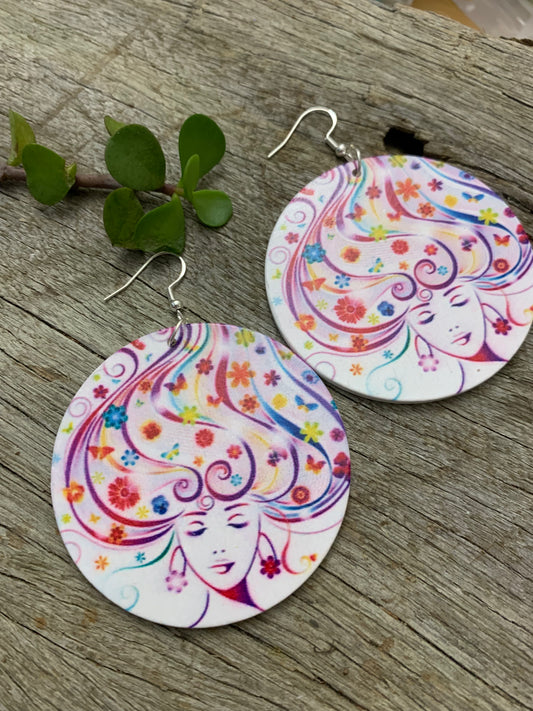 Wild and Free Wood Earrings