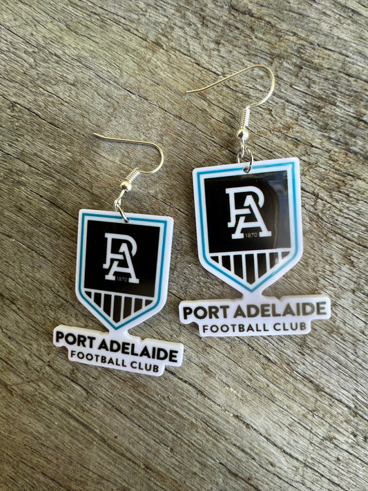 Port Adelaide Earrings