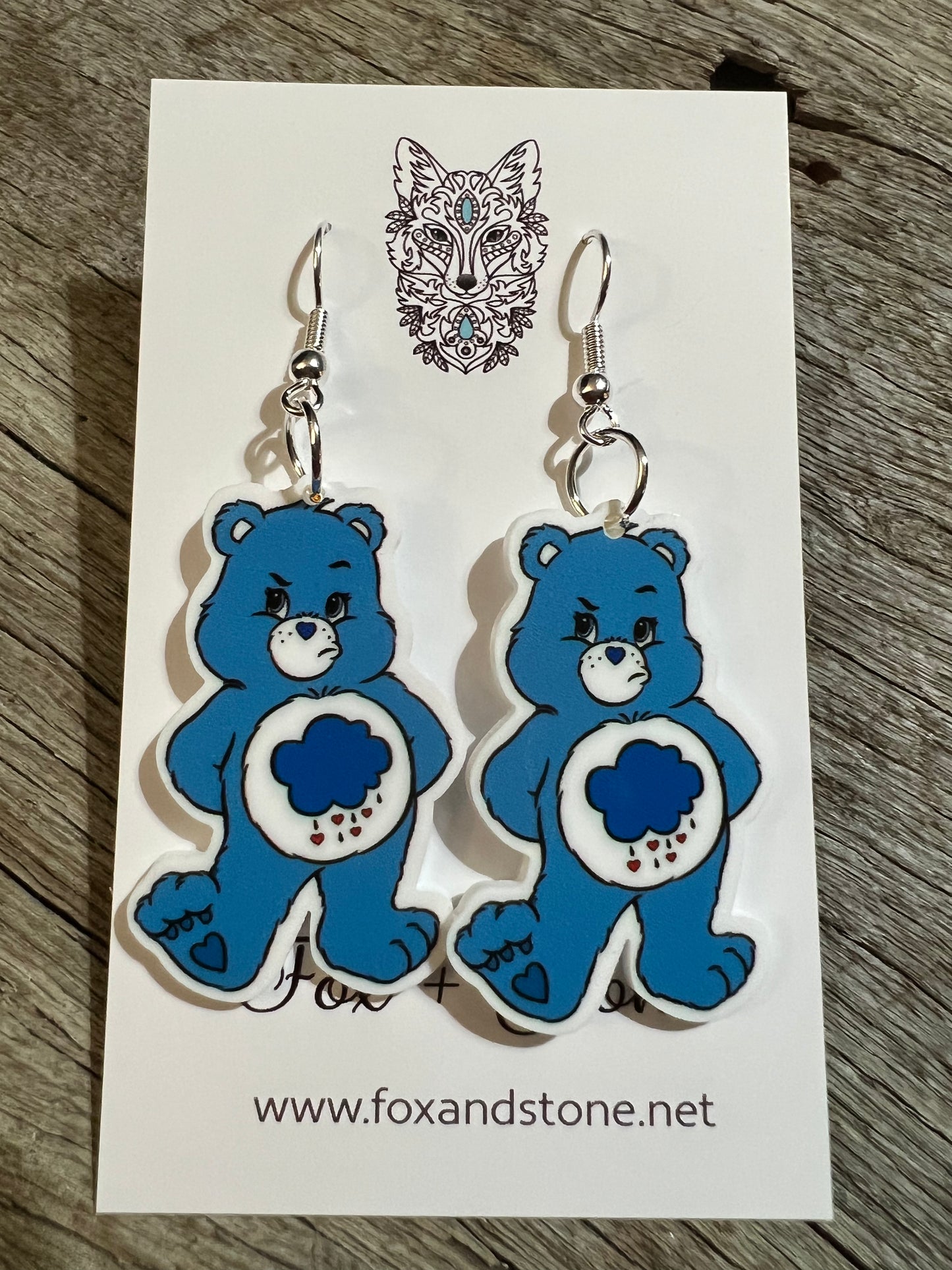 Stormy Bear Plannar Earrings