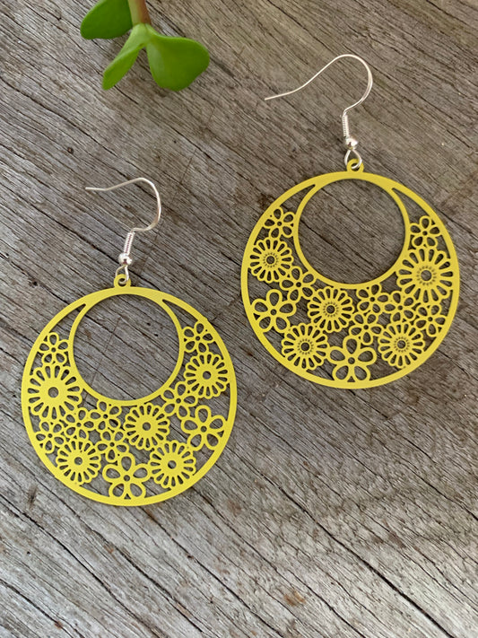 Yellow Natasha Filigree
