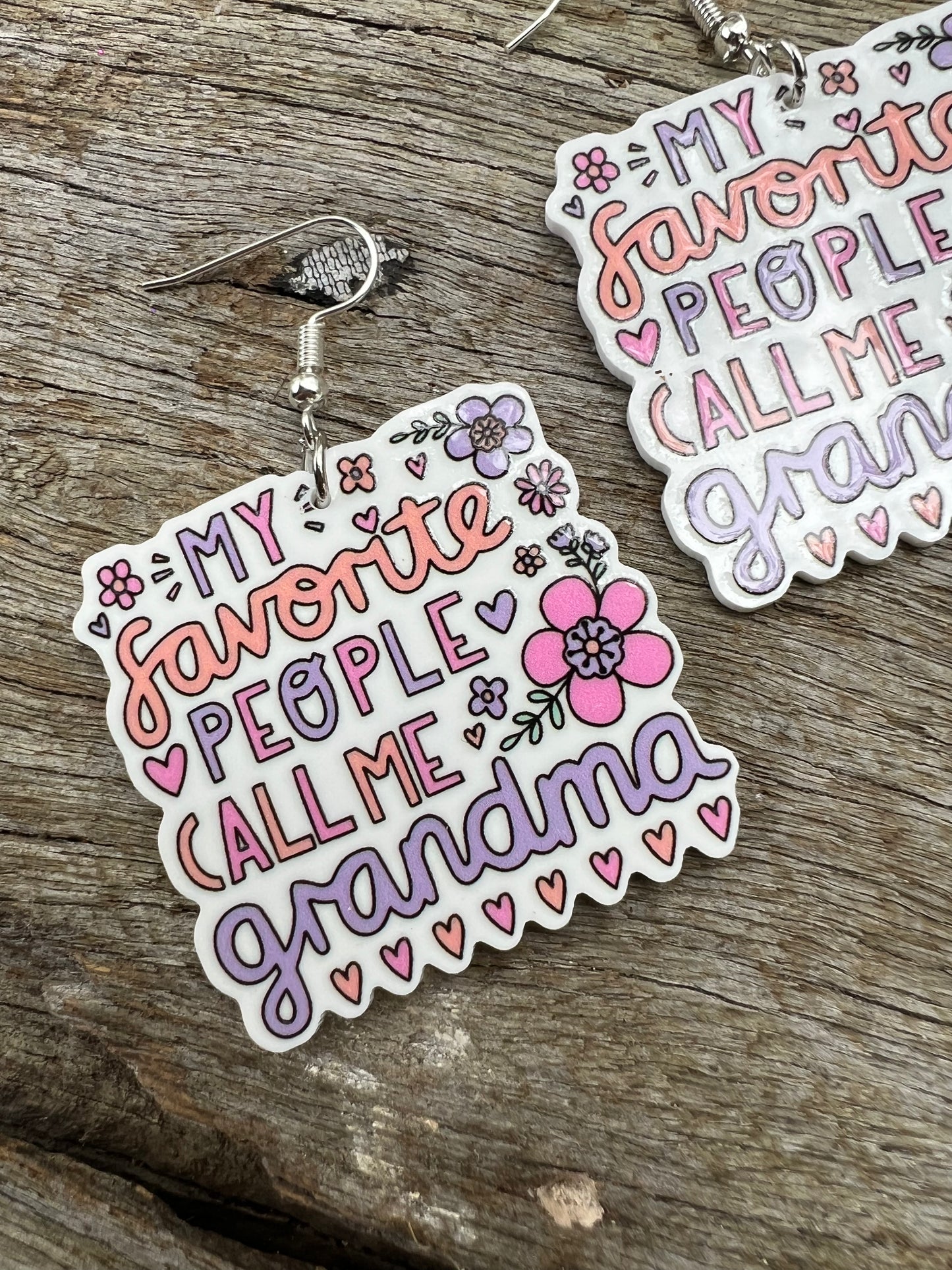 Grandma Love Earrings