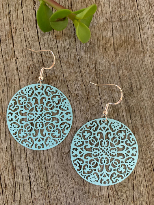 Sky Blue Evie Filigree