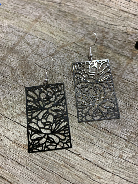 Midnight Black Freya Filigree