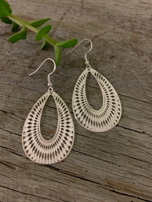 Julia Mirror Silver Filigree