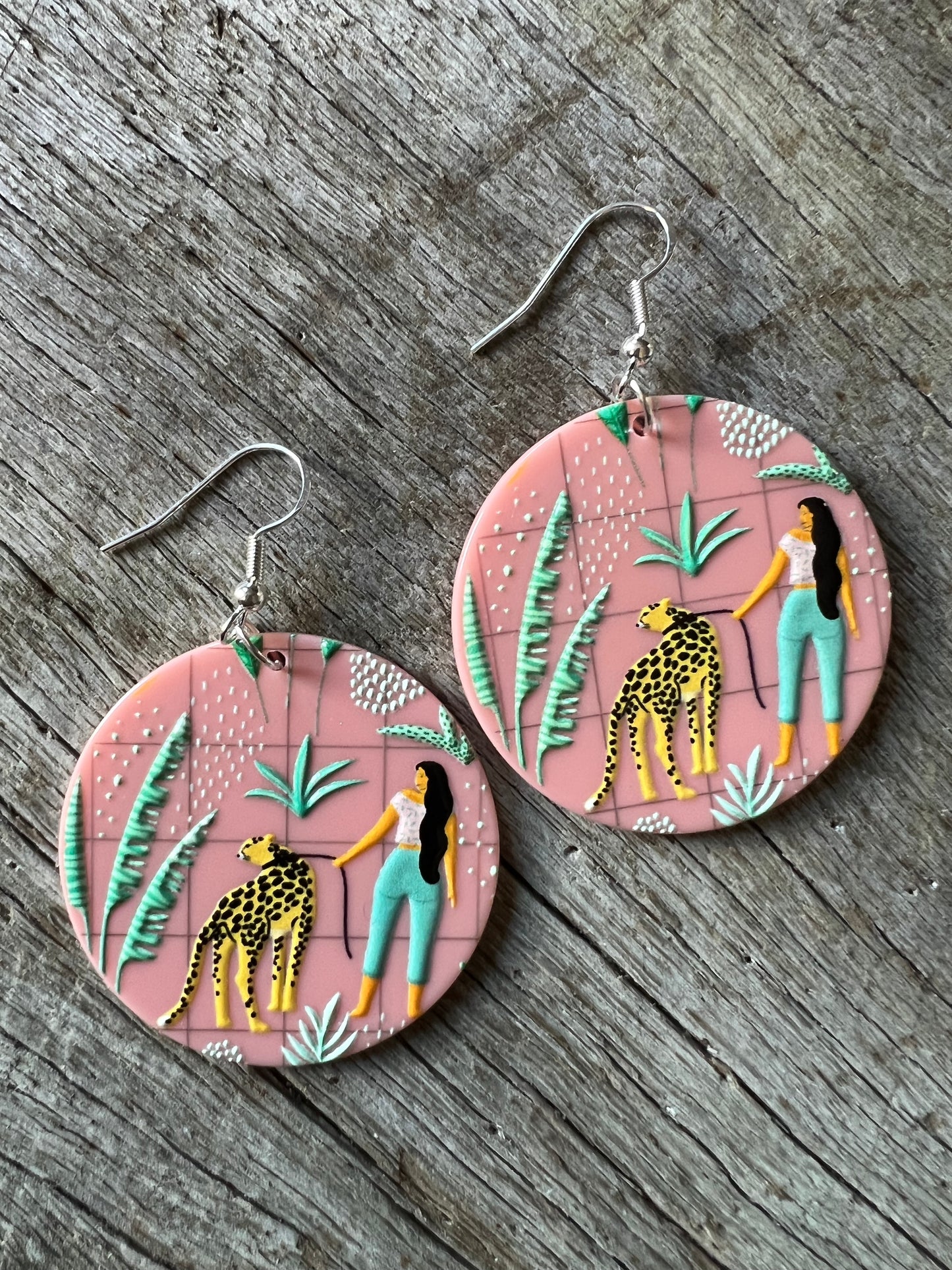 Tiger Queen Earrings