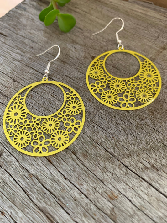 Yellow Natasha Filigree
