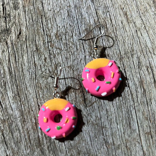 Iced Donuts Anyone Earrings