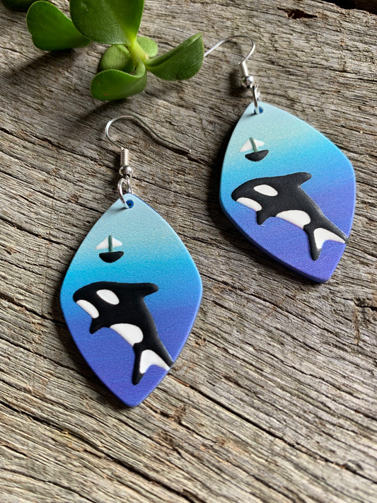 Deep Blue Sea Earrings