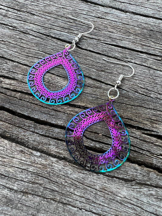 Chantilly Lace Filigree Earrings