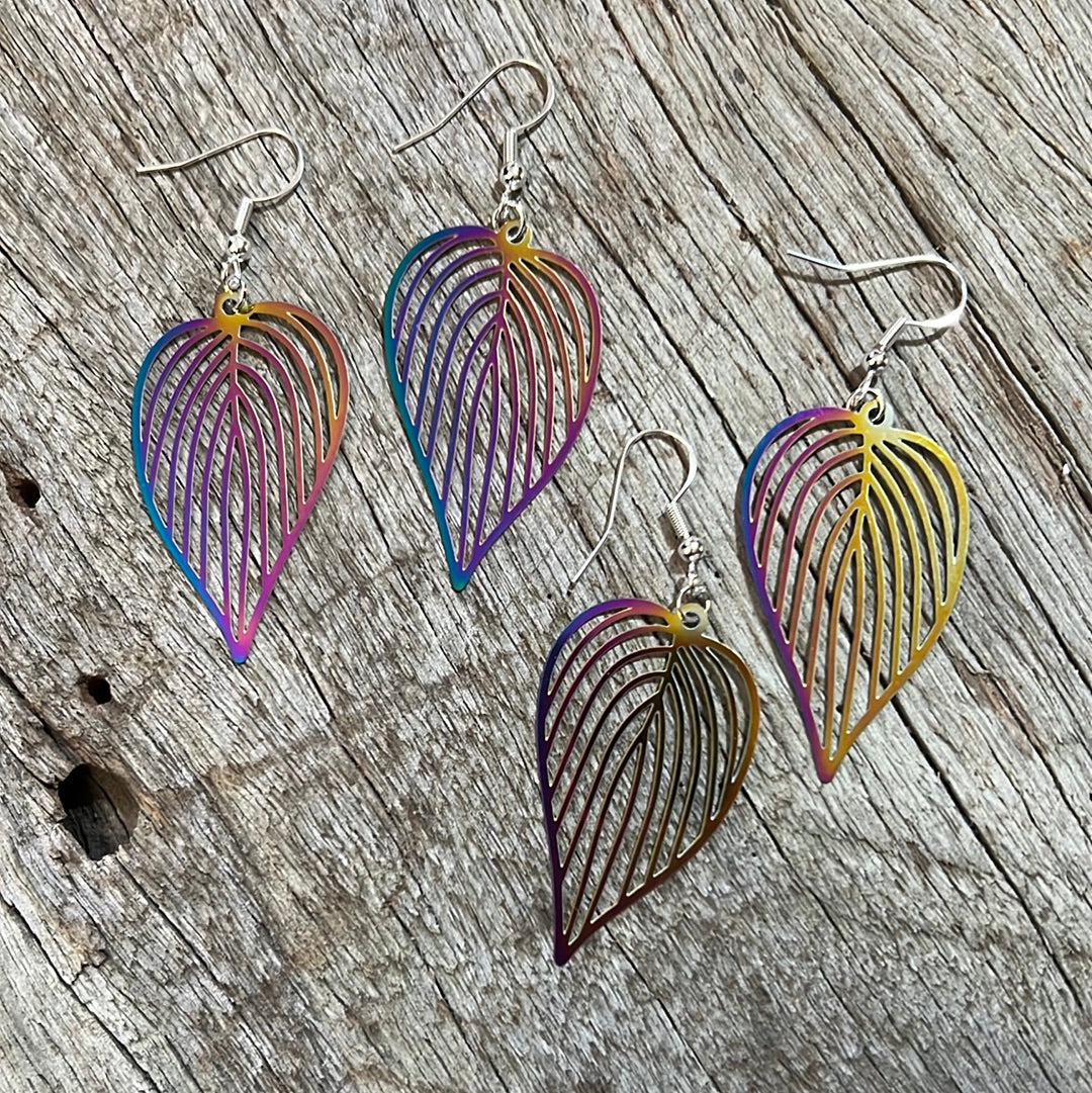 Irridescent Leaf Filigree