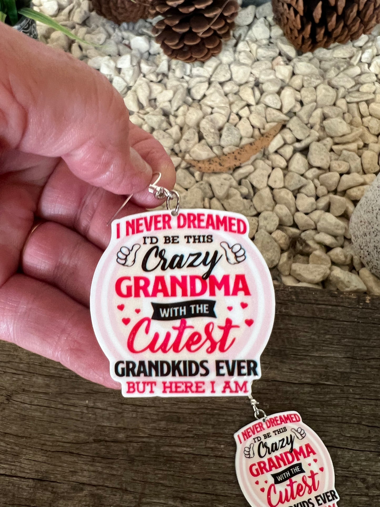 Crazy Grandma Earrings