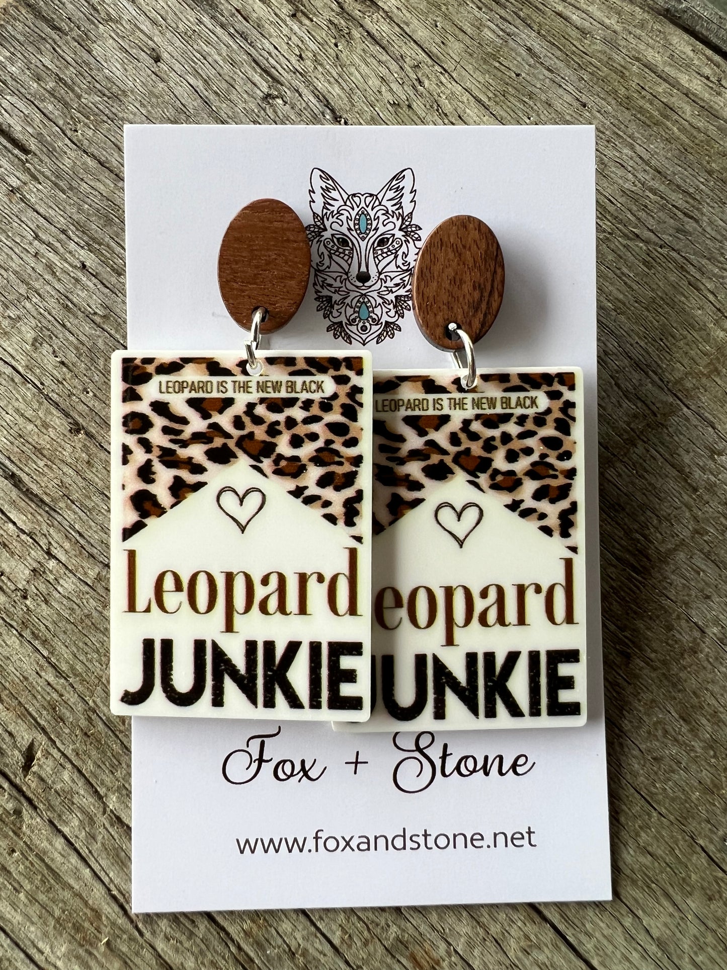 Leopard Junkie Earrings