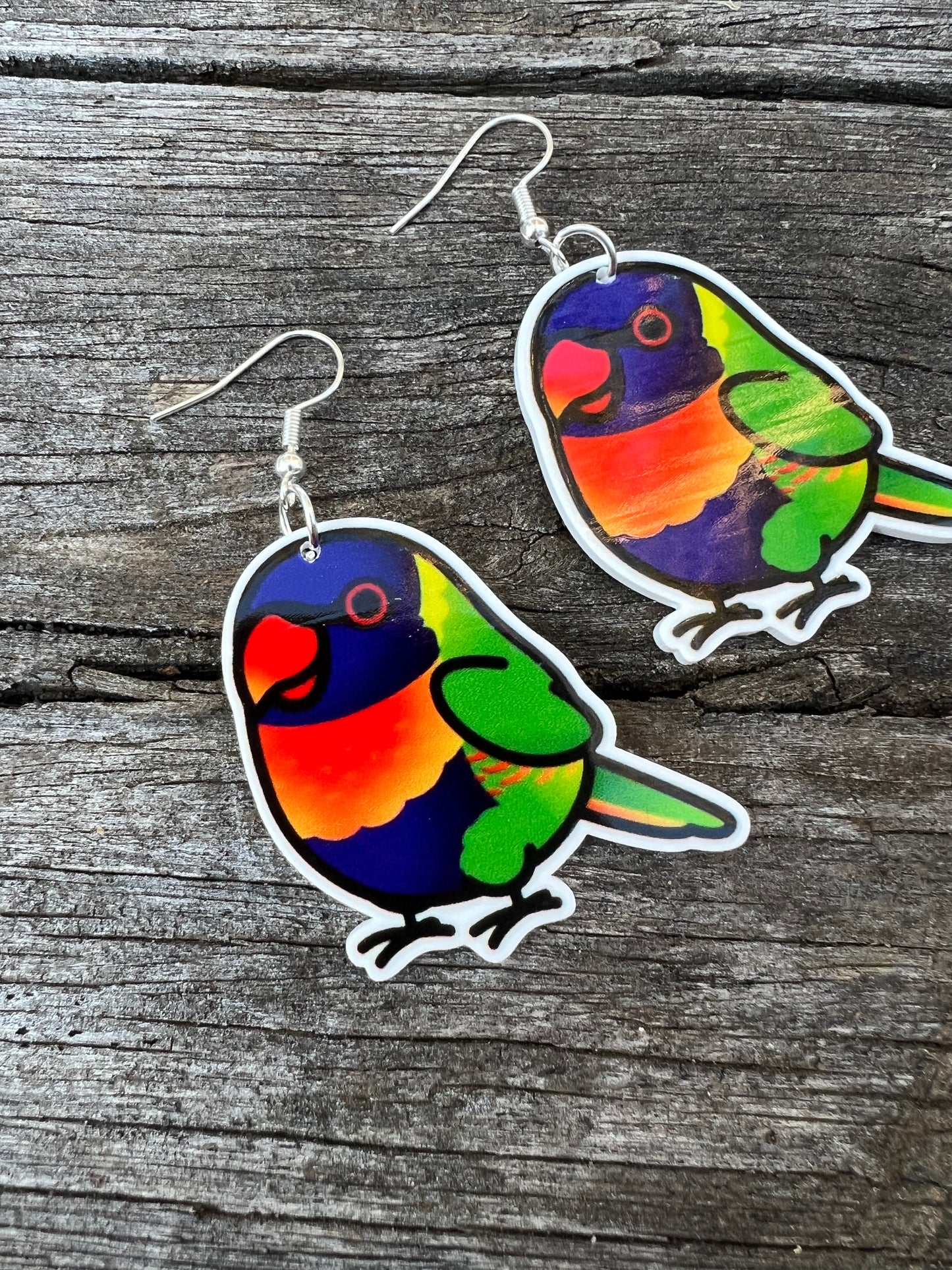 Baby Lorikeets Earrings
