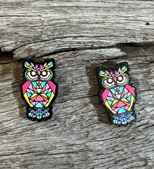 Mini Owl Stud Earrings