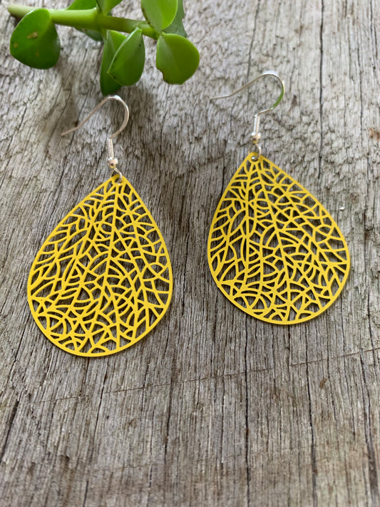 Yellow Alaska Mustard Filigree