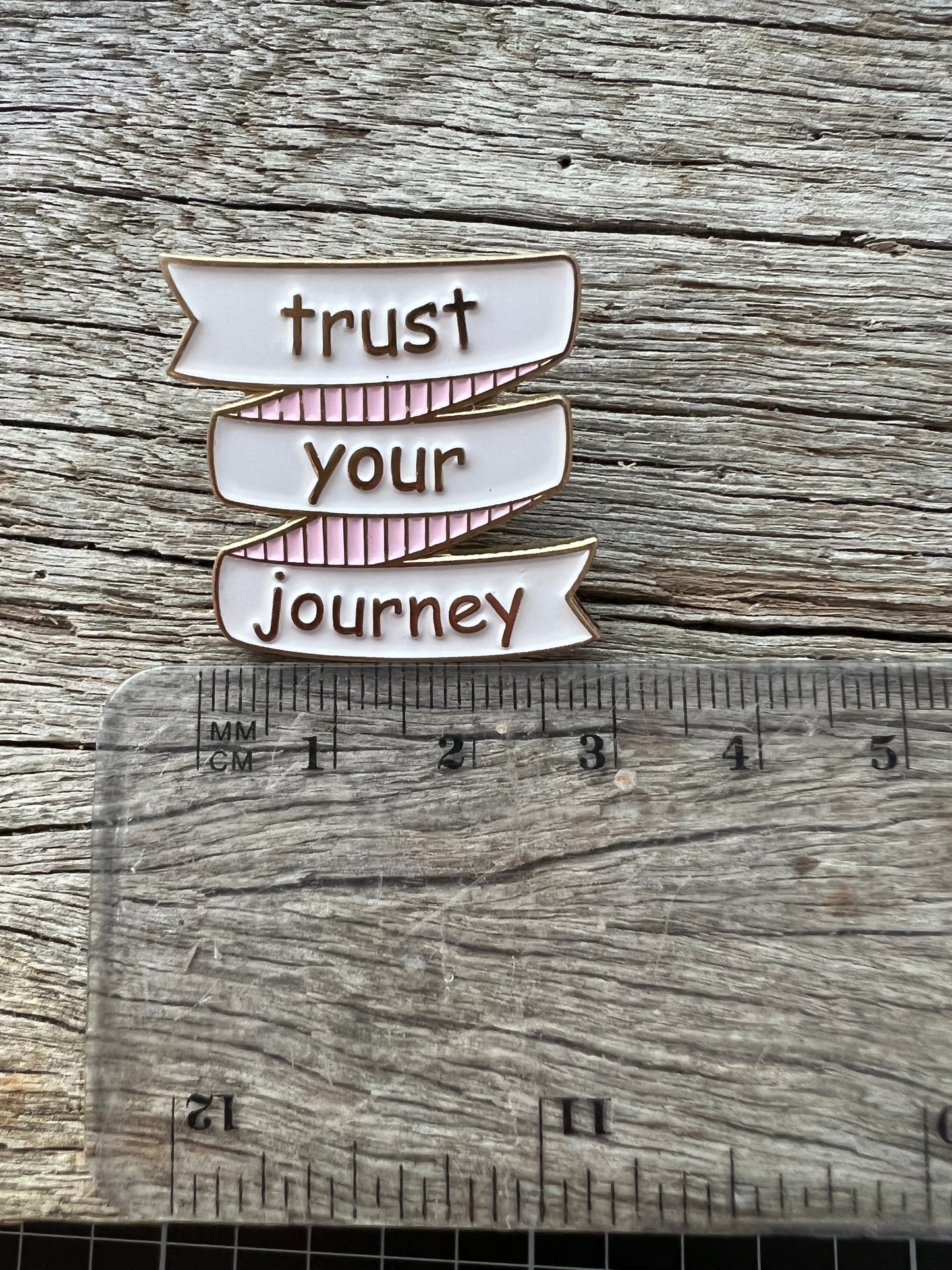 Trust Your Journey Pin
