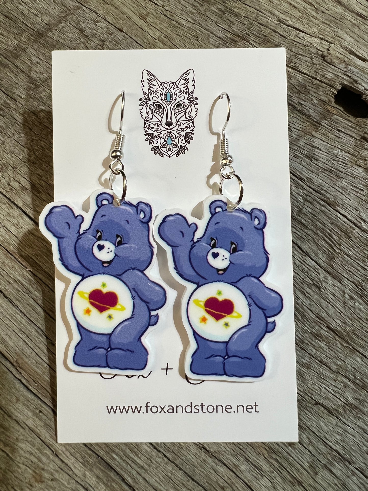 Harmony Bear Plannar Earrings