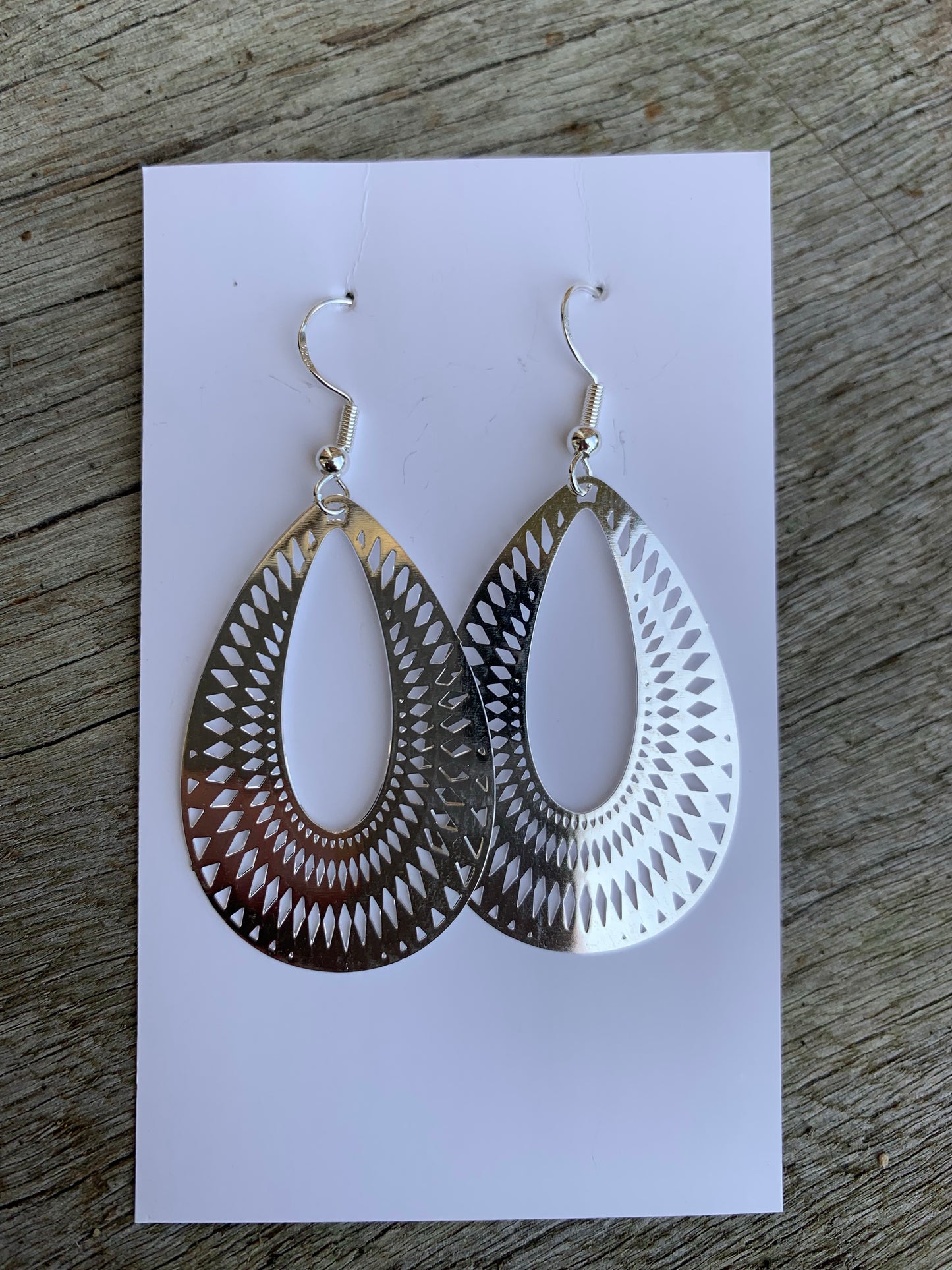 Julia Mirror Silver Filigree