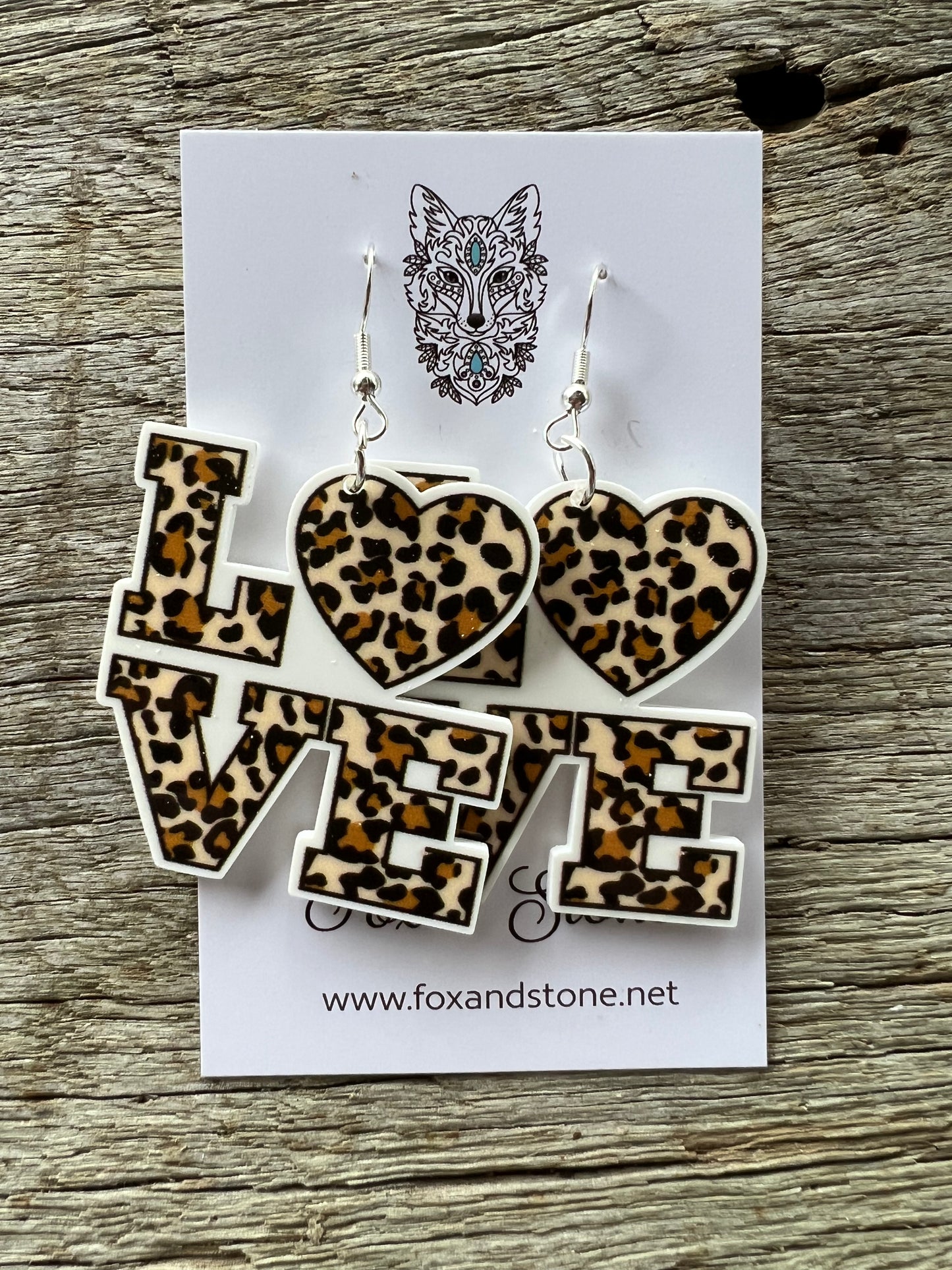 Perfect Leopard Love Earrings