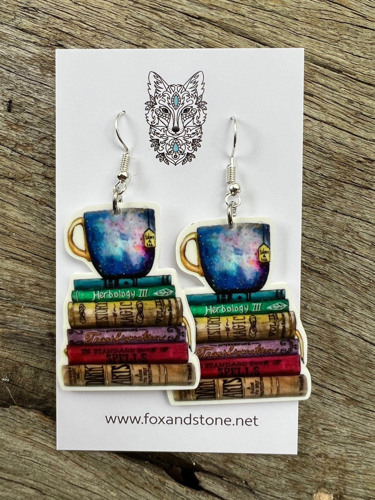 Books and Spells Earrings