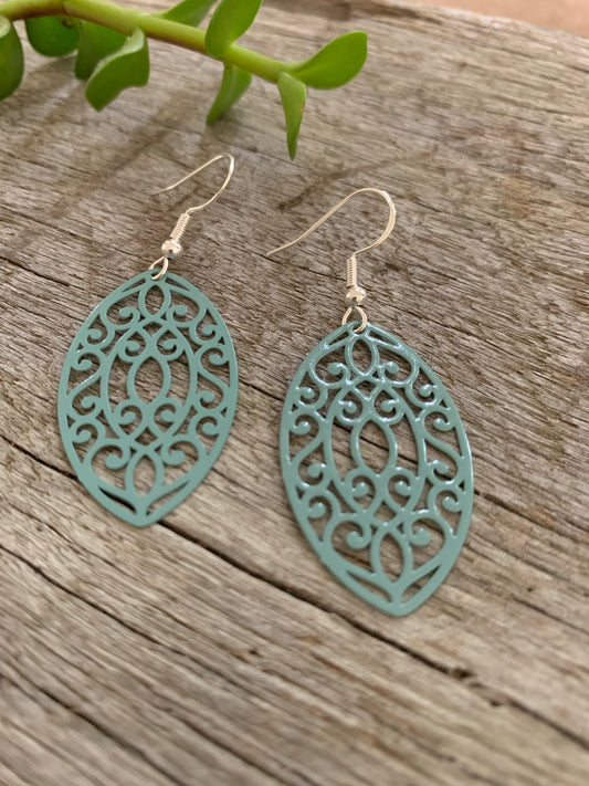 Sage Green Ella Filigree