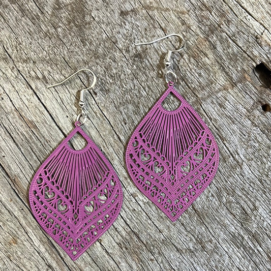 Plum Purple Samantha Filigree