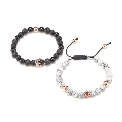 Double Stack Quern Bracelet Stack