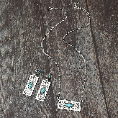 Xenna Pendant Earring Set