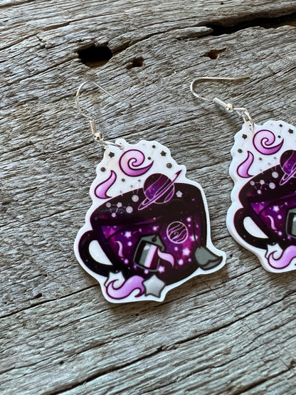 Brewing Cauldron Earrings